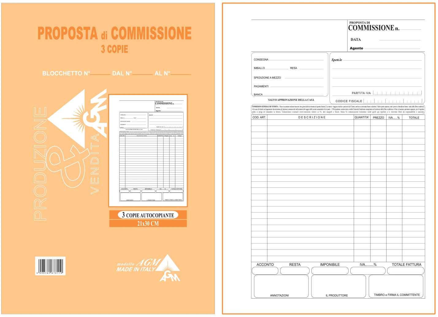 BLOCCHETTO PROPOSTA DI COMMISSIONE